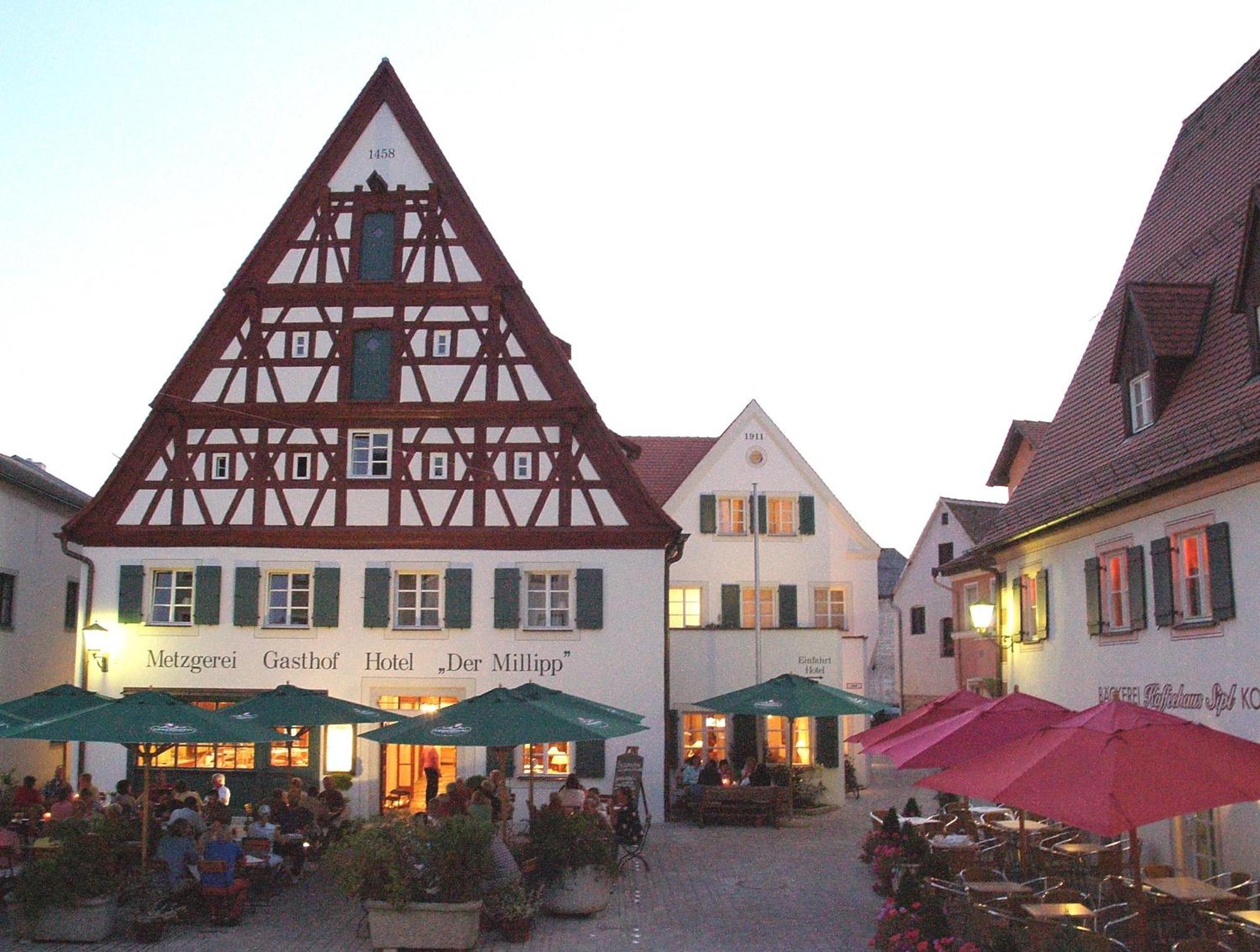 Metzgerei Gasthof Romantik Hotel Der Millipp Beilngries Esterno foto